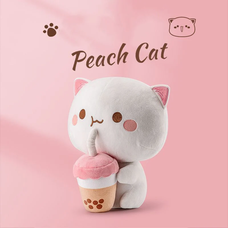 30 см персиковая кошка плюшевые игрушки Mitao мягкая плюшевая кукла милые животные