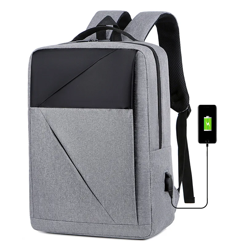 

Oxford Backpack for Men Laptop 15.6 Inch USB Charging Back Pack Women