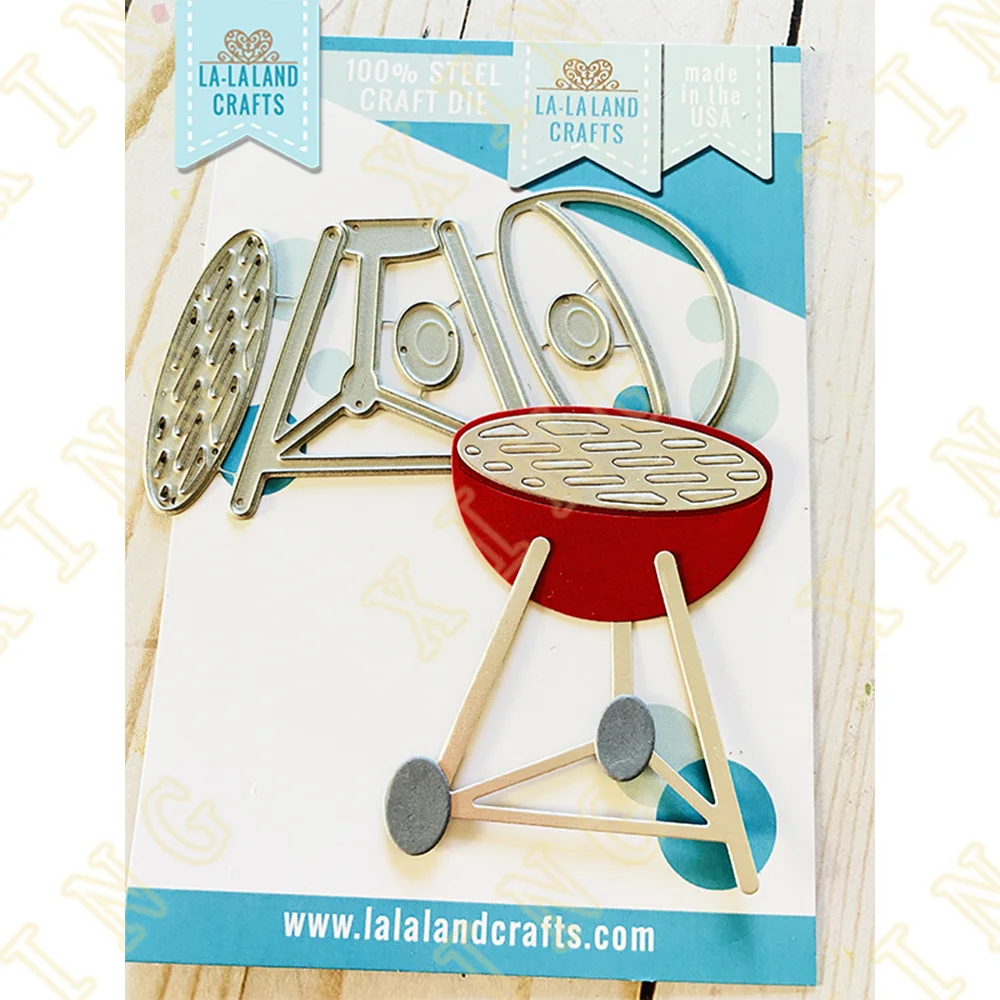 

Grill Metal Cutting Dies Scrapbook Diary Decoration Stencil Embossing Template Diy Greeting Card Handmade 2022 New Arrival