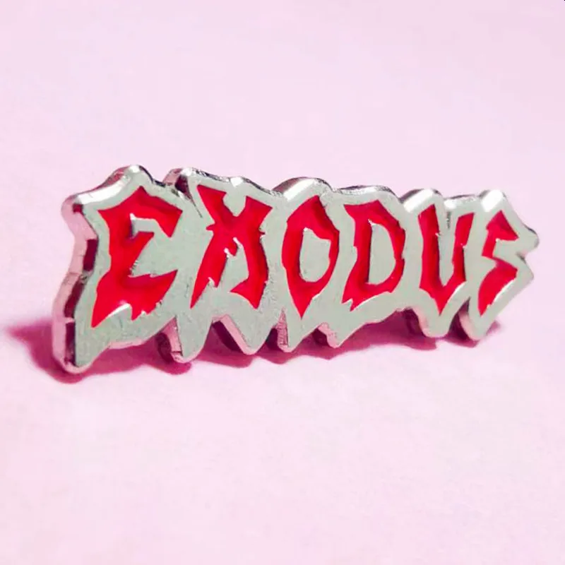 

Rock Music Thrash Exodus Band Brooches Enamel Pin Brooch Badge Lapel Pins Hard Metal Alloy Jacket Decoration Ornaments Jewelry