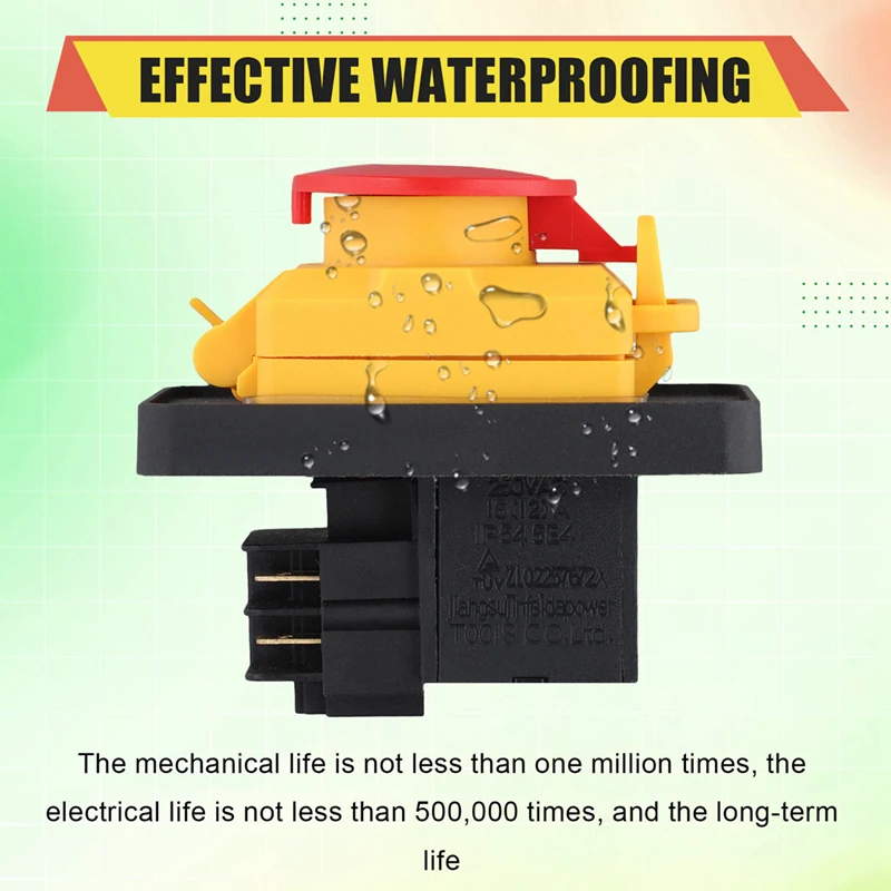 Электромагнитный переключатель LICG магнитный кнопочный KJD12 16A 250 В