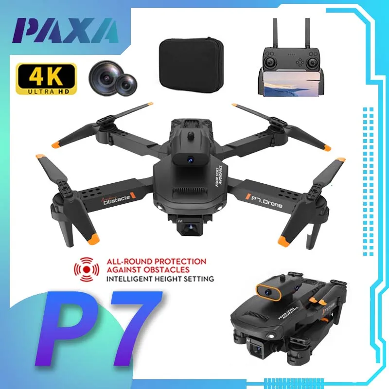 

PAXA Новинка P7 мини дроны 4k камера Дрон FPV обход препятствий Профессиональный Квадрокоптер RC вертолет Дрон дети и игрушка подарок