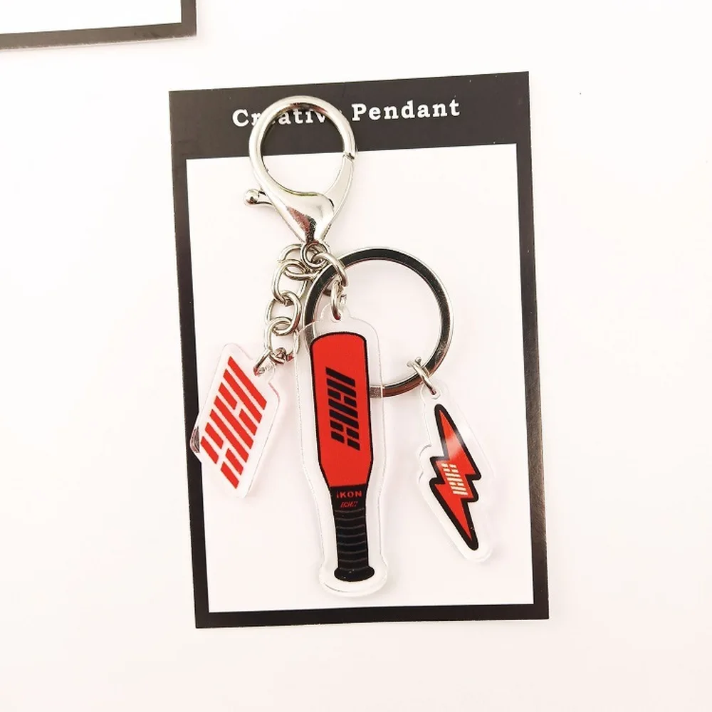 Брелки для ключей Kpop создают раньше 101 брелки кольцо подвеска набор канцелярских