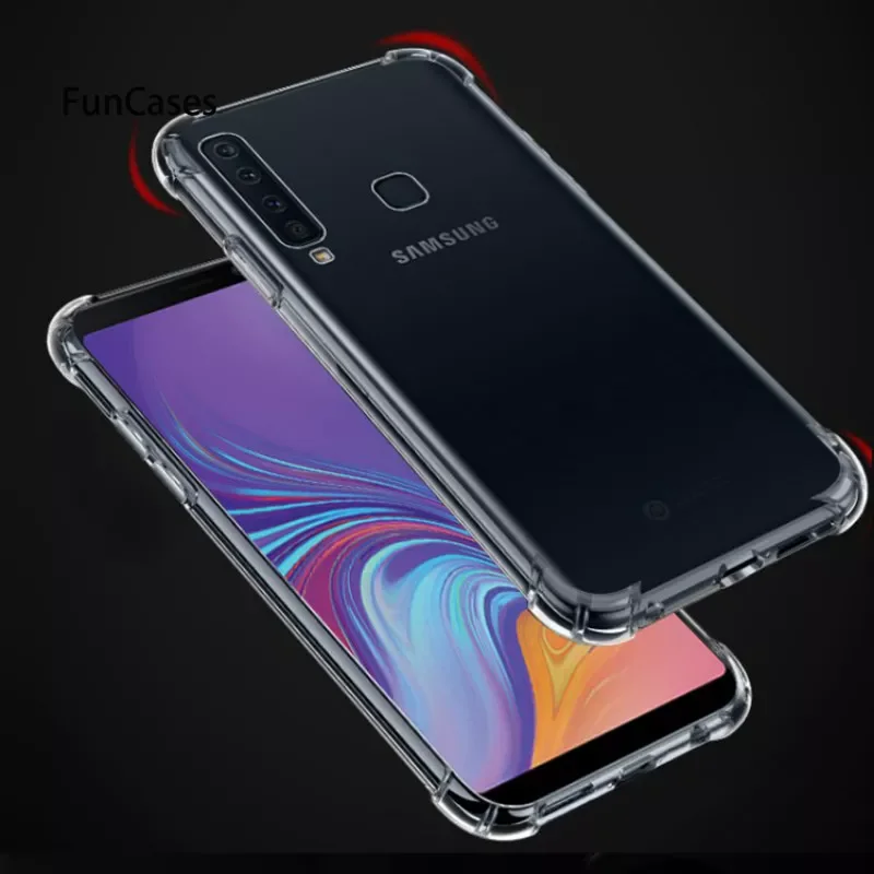 

Transparent Phone Cases For Samsung S10 Lite Plus A750 A7 2018 A9S A6S Case Soft Cover For Samsung Galaxy S8 S9 A8 Plus A6 2018