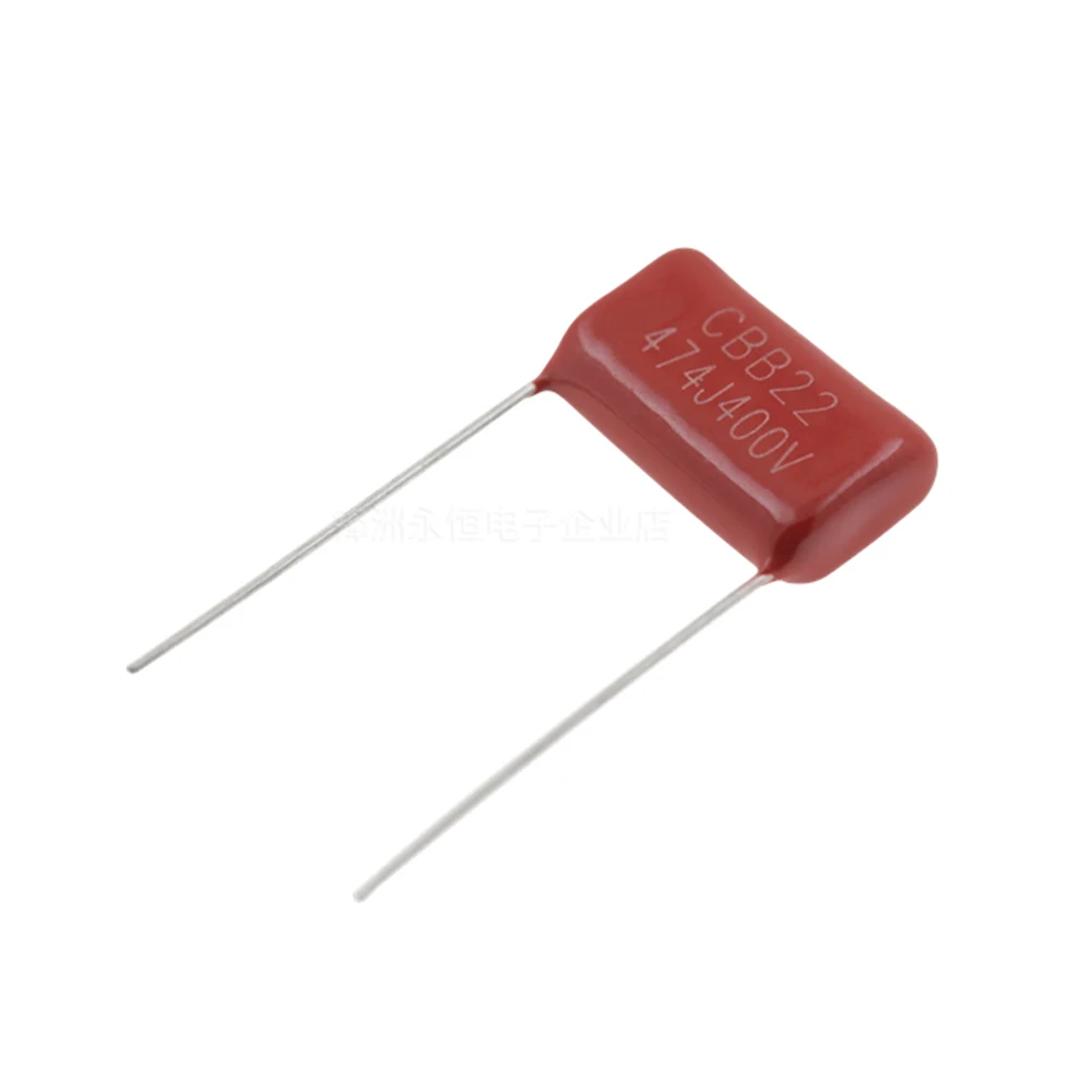

5 Pcs 400V474J 0.47UF Pitch 15mm 470NF 400V 474 CBB Polypropylene Film Capacitor