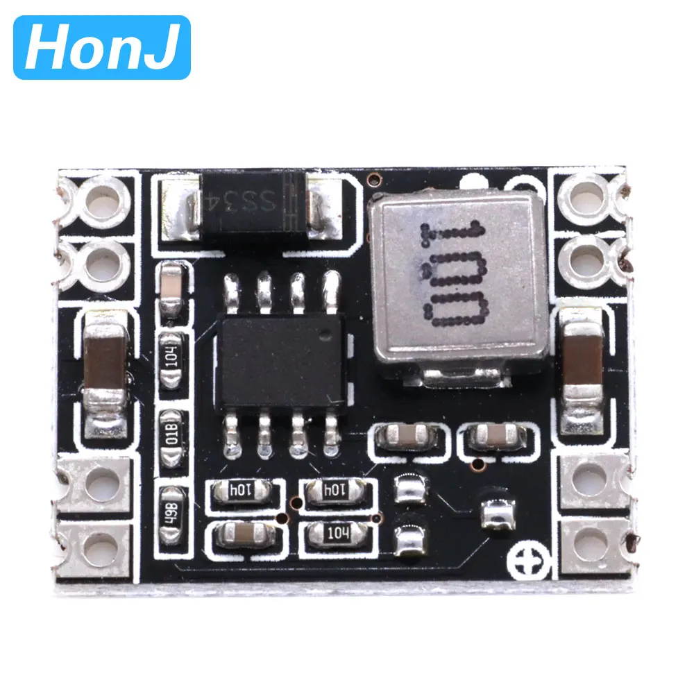 

DC-DC 3A понижающий модуль питания 5 В-12 в 24 В до 5 В 3,3 В 9 в 12 В, фиксированный выходной ток высокого тока для Arduino, замена LM2596