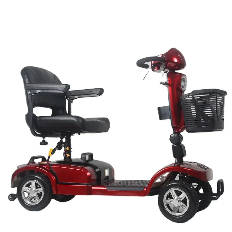 

2023 популярный б/у электрический скутер, четыре колеса, электрические велосипеды, скутер высокого качества для пожилых людей