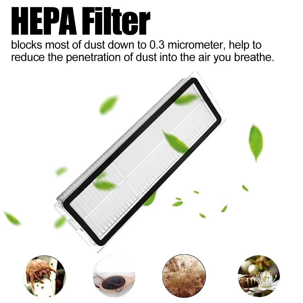 Набор аксессуаров для Dreame L20 Ultra/X20 Pro/X20 Pro Plus Запчасти пылесоса 2 главных щетки 4