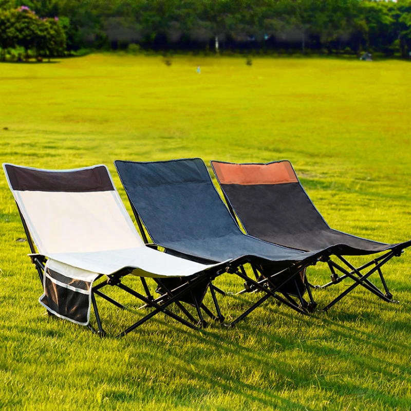 

Portable Recliner Beach Chairs Fishing Camping Folding Office Beach Chairs Sleep Rest Silla Plegable Outdoor Furniture QF50OC