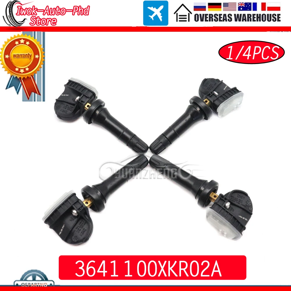 Датчик давления в шинах TPMS для 2017-2023 GREAT WALL WEY VV5 VV6 VV7 P8 HAVAL F5 F7 F7X H7L H2S H4 H6 3641100 XKR02A