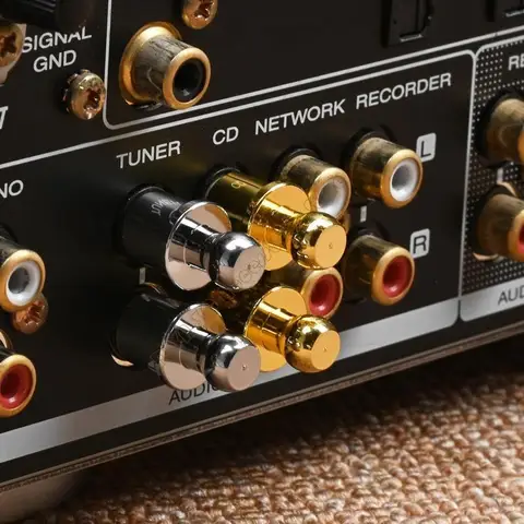 RCA Заглушки из меди 10 шт