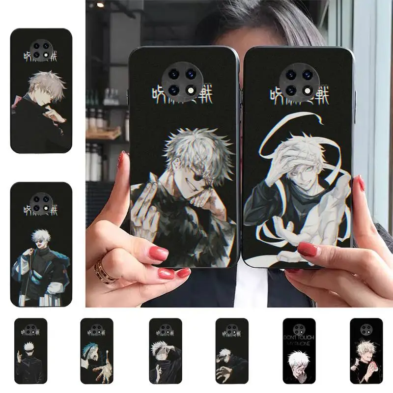 

Jujutsu Kaisen Gojo Satoru Phone Case For Redmi 9 5 S2 K30pro Silicone Fundas for Redmi 8 7 7A note 5 5A Capa