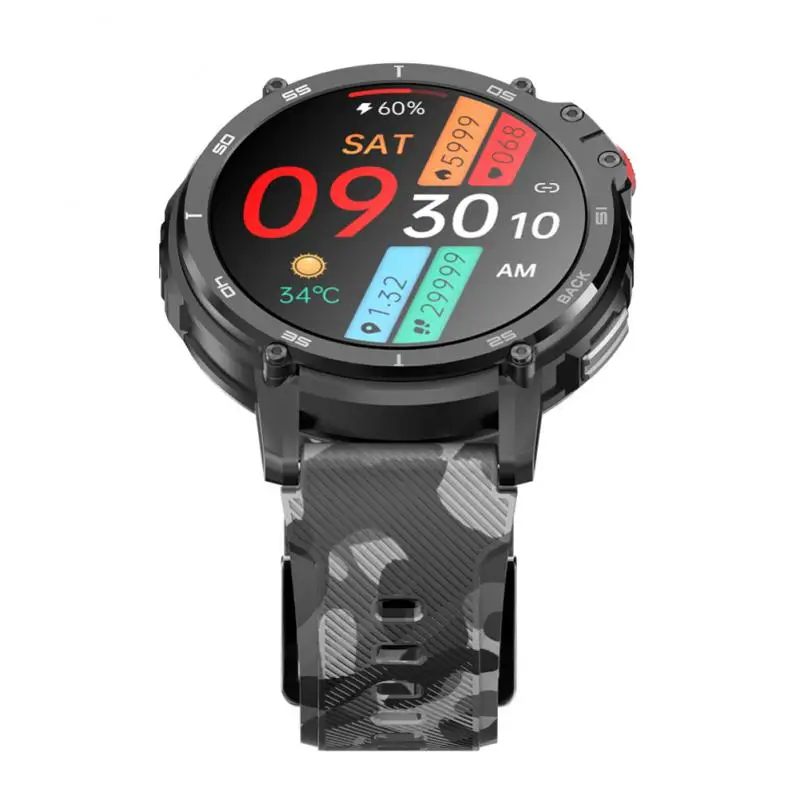 

Новинка мужские Смарт-часы C22 с функцией ответа на звонки мужские часы IP68 водонепроницаемый термометр трекер спортивные Смарт-часы для мужчин 2023
