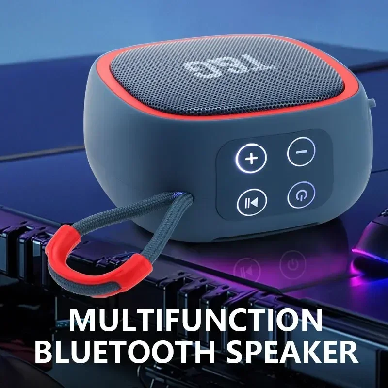Беспроводной портативный тканевый Bluetooth-динамик цвет в ассортименте