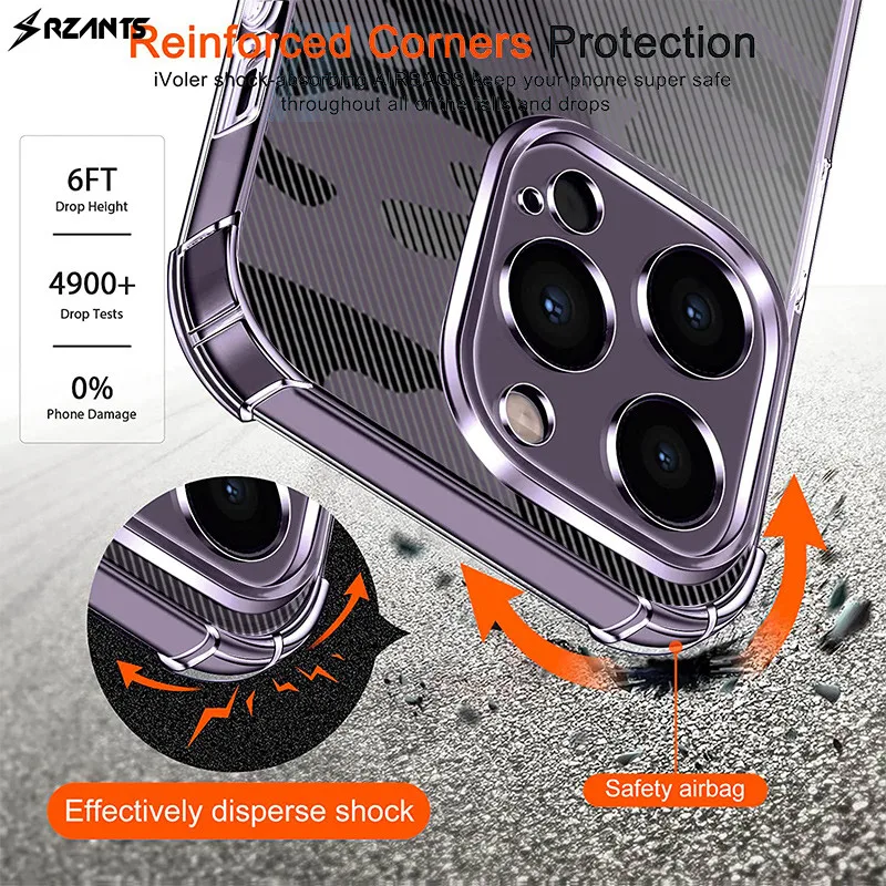 

Case For Apple iphone 14 14 Plus 14 Pro 14 Pro Max Rzants Back Cover Full Protection Military Camouflage Slim Thin Shell