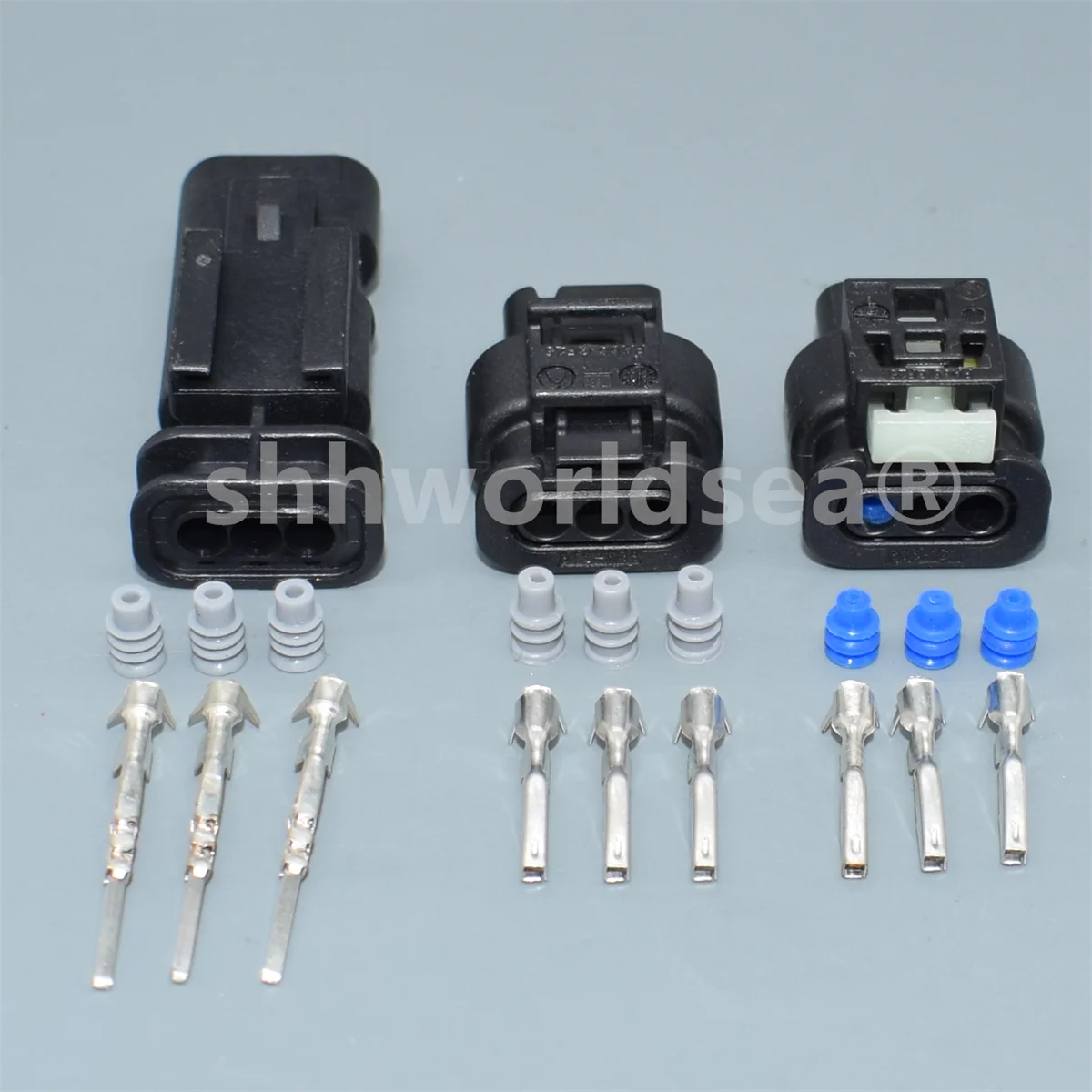 Shhworldsea 3-контактный 1.2мм электрический автомобильный разъем для подключения 3C0973203 к VW 3C0 973 203 872-858-541 7615490-03.