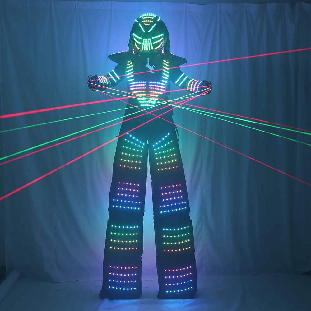 Рисунок 5 - Пиксельная светодиодная Одежда для костюма робота