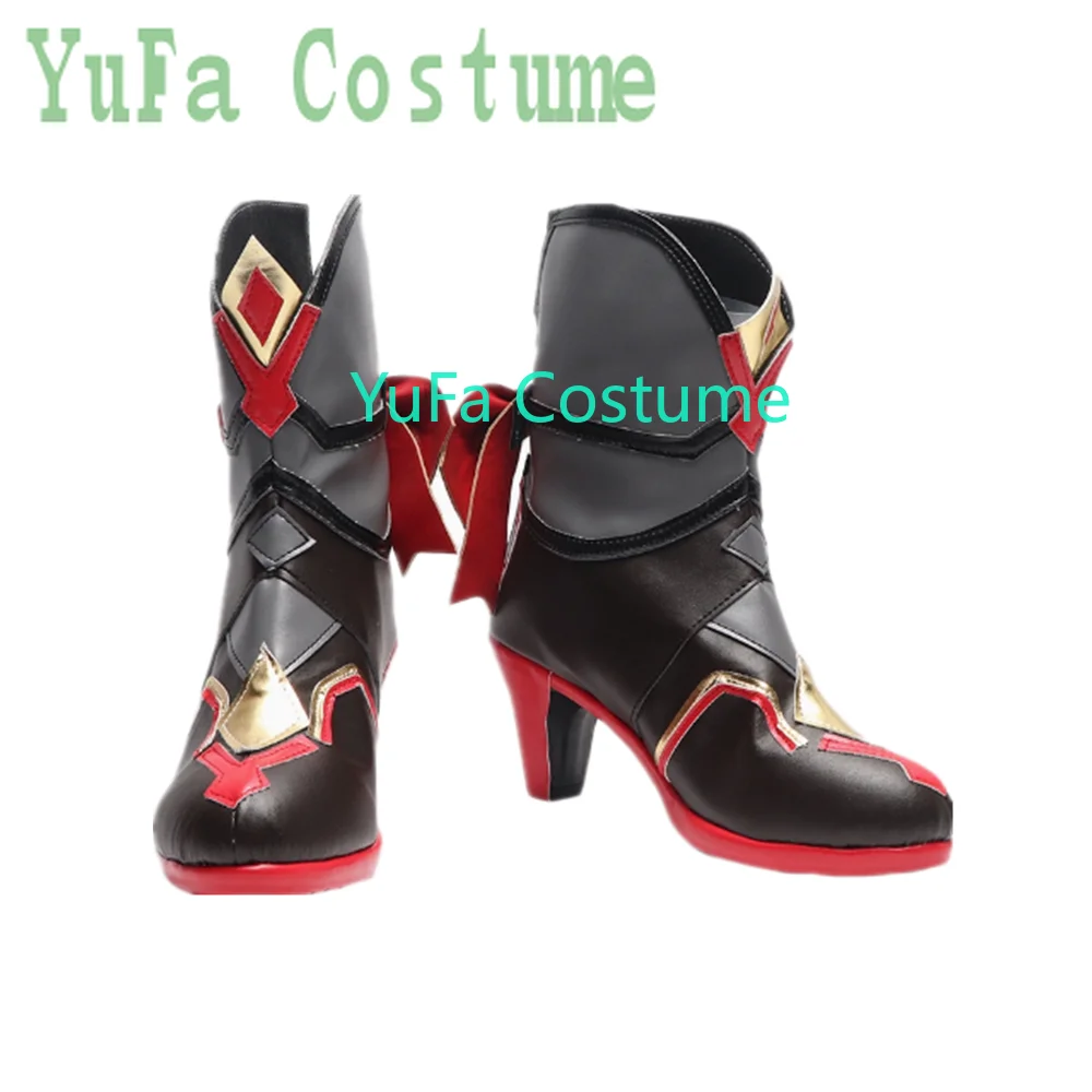 Лунный Воу Crimson Love Honkai Impact Honkai: Star Rail Обувь для косплея Сапоги Игра Аниме Хэллоуин