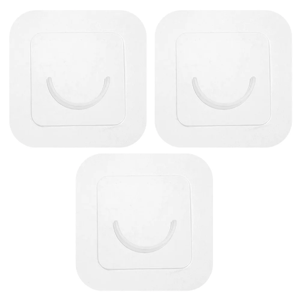 

3Pcs Bathroom Curtain Rod Holders Mount Rod Sockets for Shower Curtain Rod