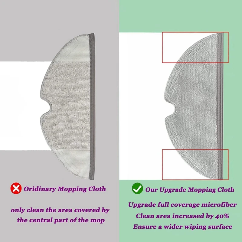 Аксессуары набор запасных частей для пылесоса Xiaomi Roborock S5 Max S6 Maxs6 Pure Maxv S50 S51 S55 S60 S65