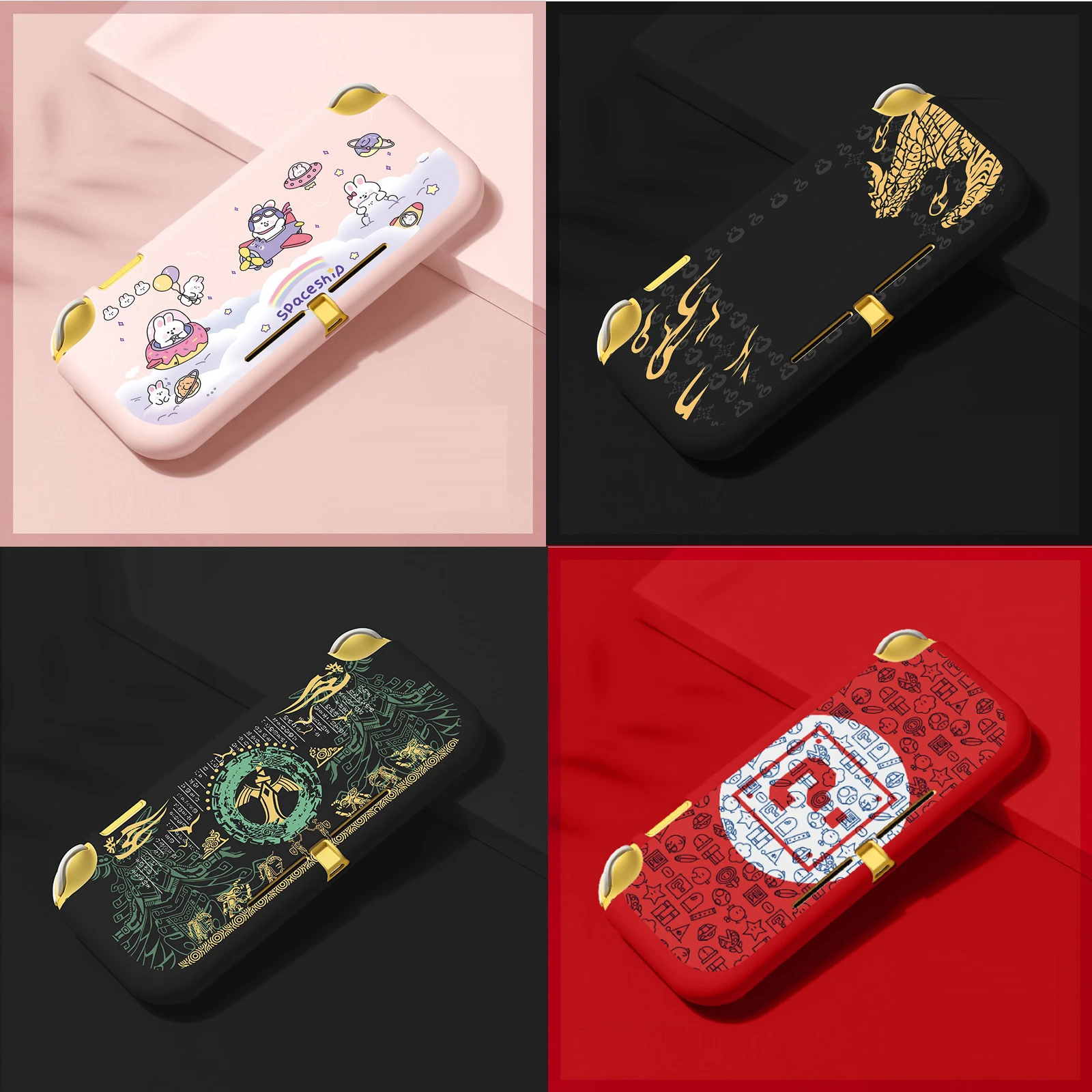 Мягкий защитный чехол из ТПУ для игровой консоли Nintendo Switch Lite NS