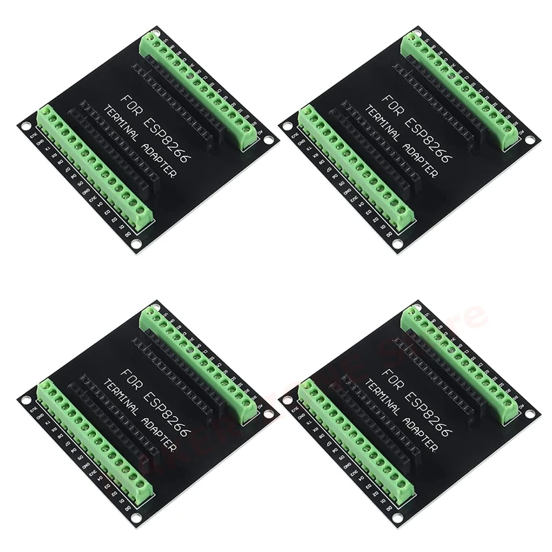 

4pcs ESP8266 Expansion Breakout Board GPIO 1 into 2 for ESP8266 ESP-12E NodeMCU Development Board