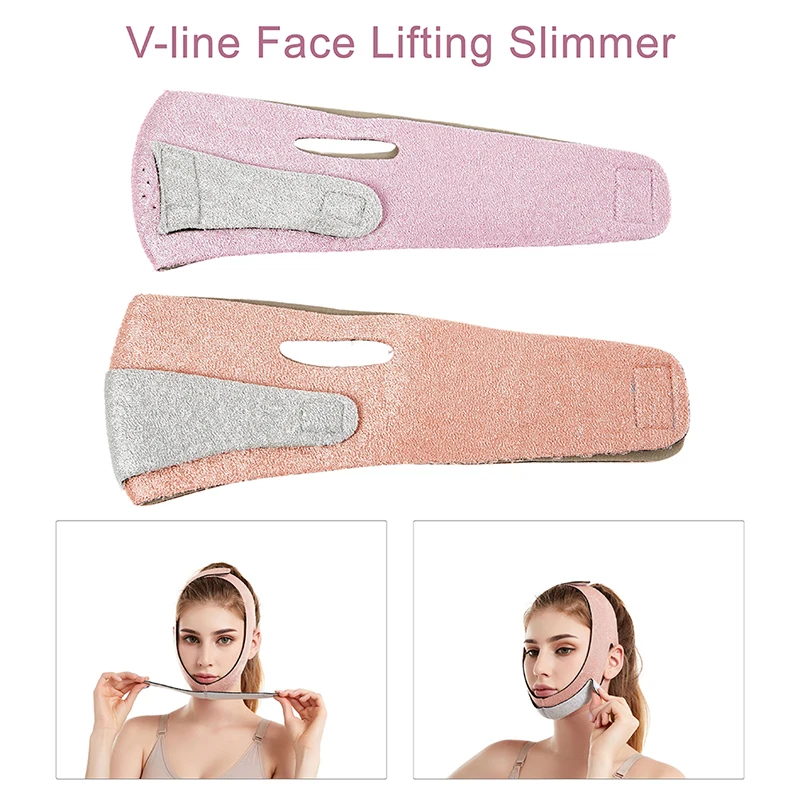 

V-line Face Lifting Slimmer V Face Anti Snore Chin Wrinkle Ultra-thin Strap Belt Chin Cheek Slim Lift Up Night Sleep Aid Tool