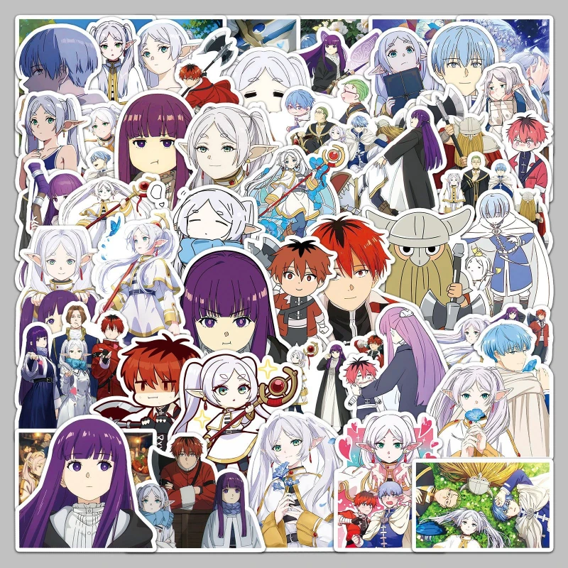 50/30/10 шт. Frieren Himmel популярные аниме вторичные периферийные устройства для багажа