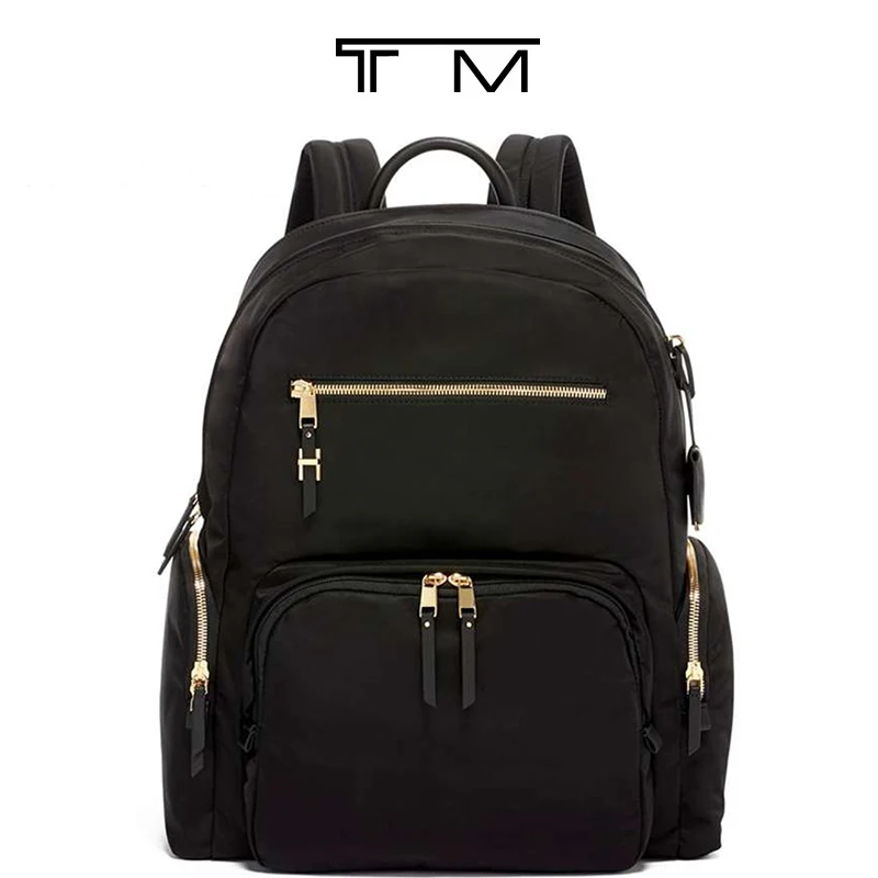 

196300 backpack fashion all-match backpack lady travel bag large capacity computer bag school bag