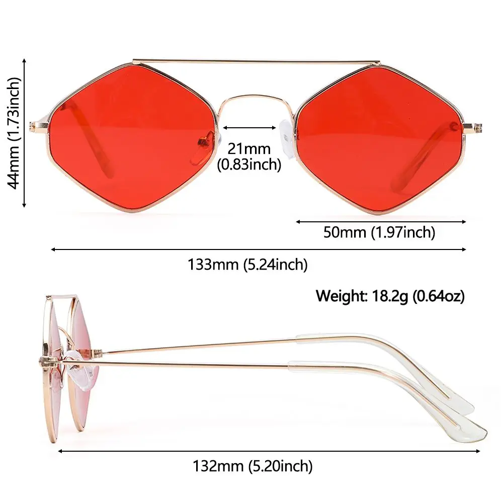 

Винтажные уличные очки неправильной формы с защитой UV400, маленькие женские очки в оправе, Винтажные Солнцезащитные очки, многоугольные солн...