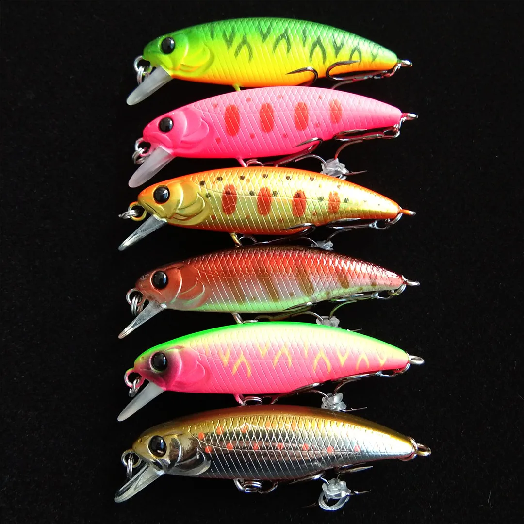 

TSURINOYA Fishing Lure DW69 Sinking Minnow Hard Bait 48S 48mm 3.3g Fishing Wobblers Jerkbait Bass Trout Lure Swimbait