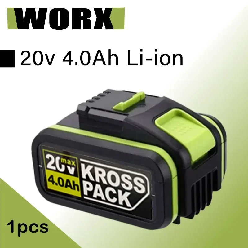 Электрический инструмент Worx WA3551 WA3553 WX390 WX176 WX178 WX386 WX678 20V4000mAh литий-ионный