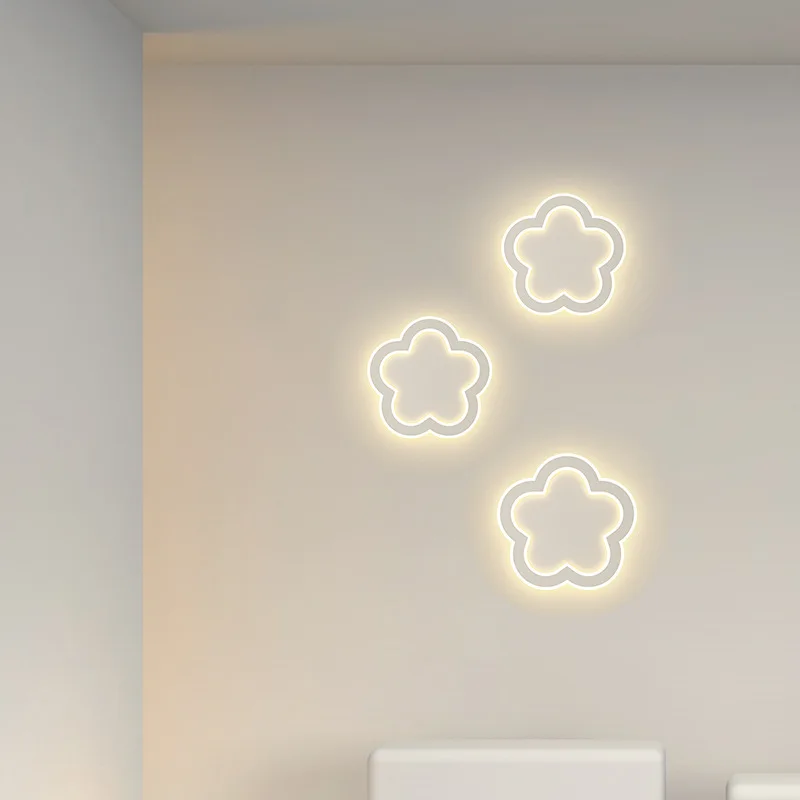 

Living Room Background Wall Lamp Simple Modern Indoor LED Bedside Lamps Corridor Aisle Home Wall Sconce Lamp