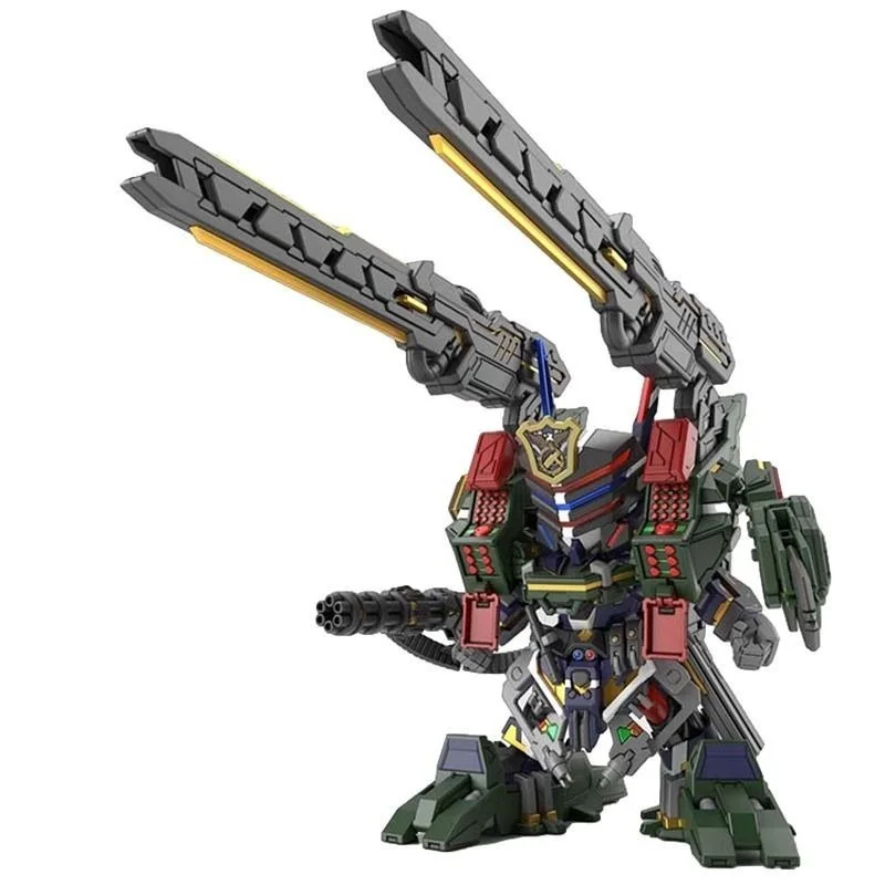 

Bandai Assembled Model 61991 BB SD 12 World Heroes SDW Fully Equipped Sheriff Gundam Emerald Storm Hand Ornament Gift