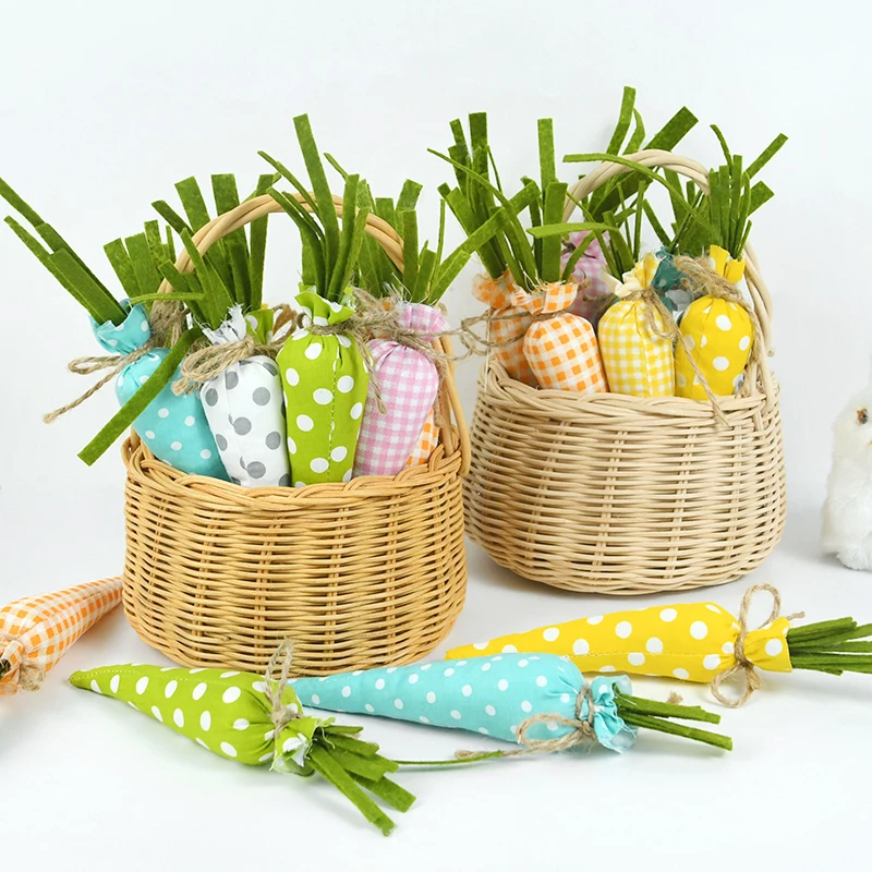 

1/3pcs Easter Carrots Ornaments Artificial Carrot Home Hanging Pendant Happy Easter Party Kids Favor Gifts Toy Decoration Supply
