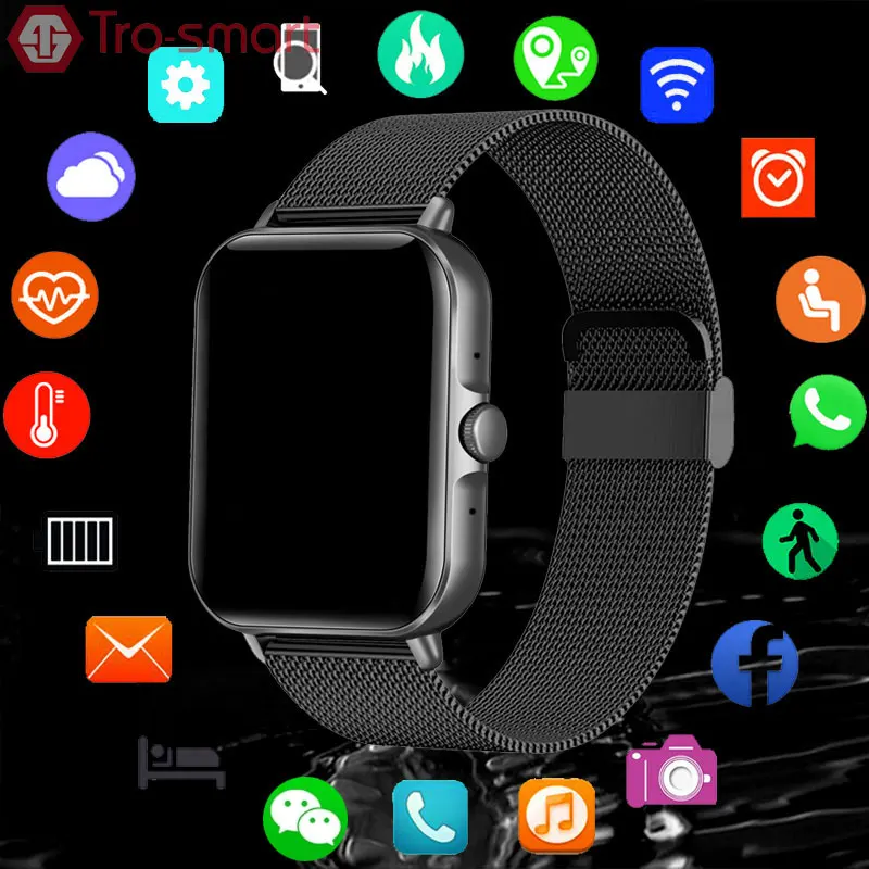 

Temperature BT Call Smart Bracelet Men Women Smart Band Fitness Tracker For Android IOS Sport Smartband F97S Smart Wrist Band