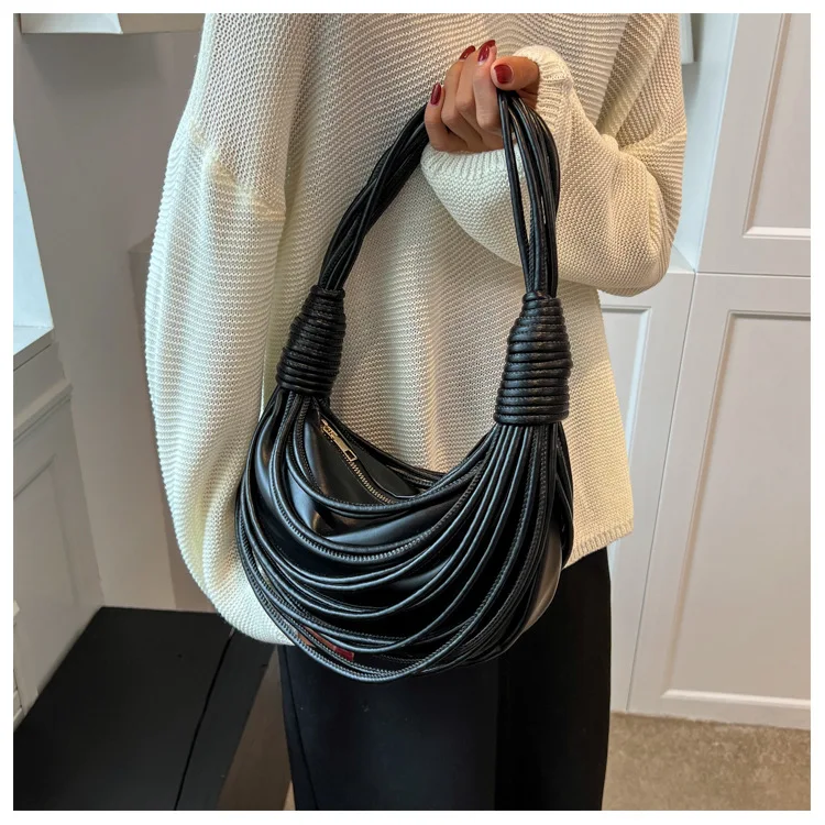 2023 trend New Line Bundle Clutch Bag For Female High Quality Women's Handbag and Purse Designer Shoulder Bag Senior Hobos