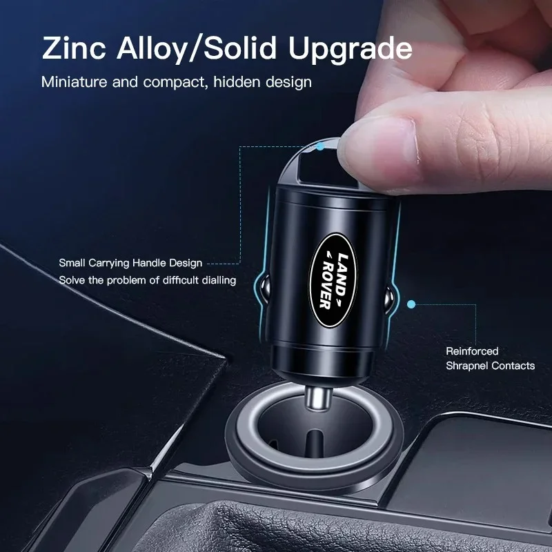 Автомобильное зарядное устройство адаптер USB PD Type C быстрая зарядка для land rover