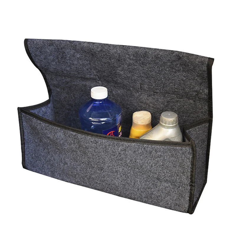 Car back seat Storage Box Trunk Bag Vehicle automotive Tool Multi-use Tools organizer for trunk Carpet Folding emergency | Автомобили и