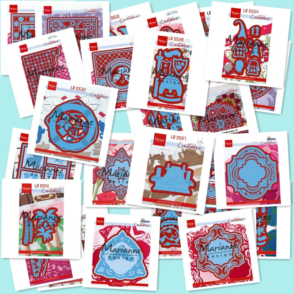 Металлические штампы для скрапбукинга LR B(0526-0635)