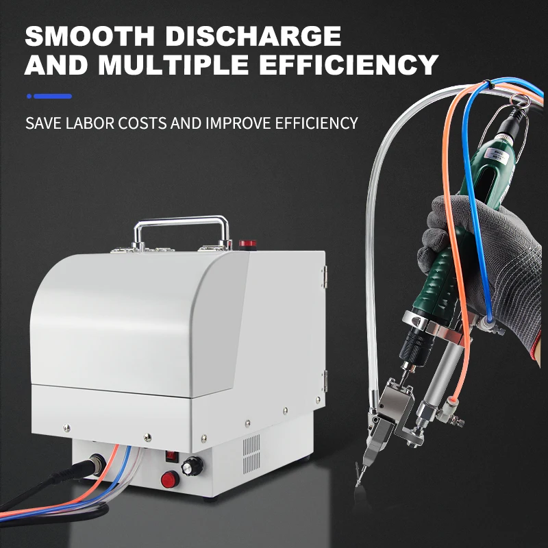 

Ручная полностью автоматическая винтовая блокировочная машина M1.7-M4 Высокая точность регулирования крутящего момента Автоматическая винтовая конвейерная машина питатель