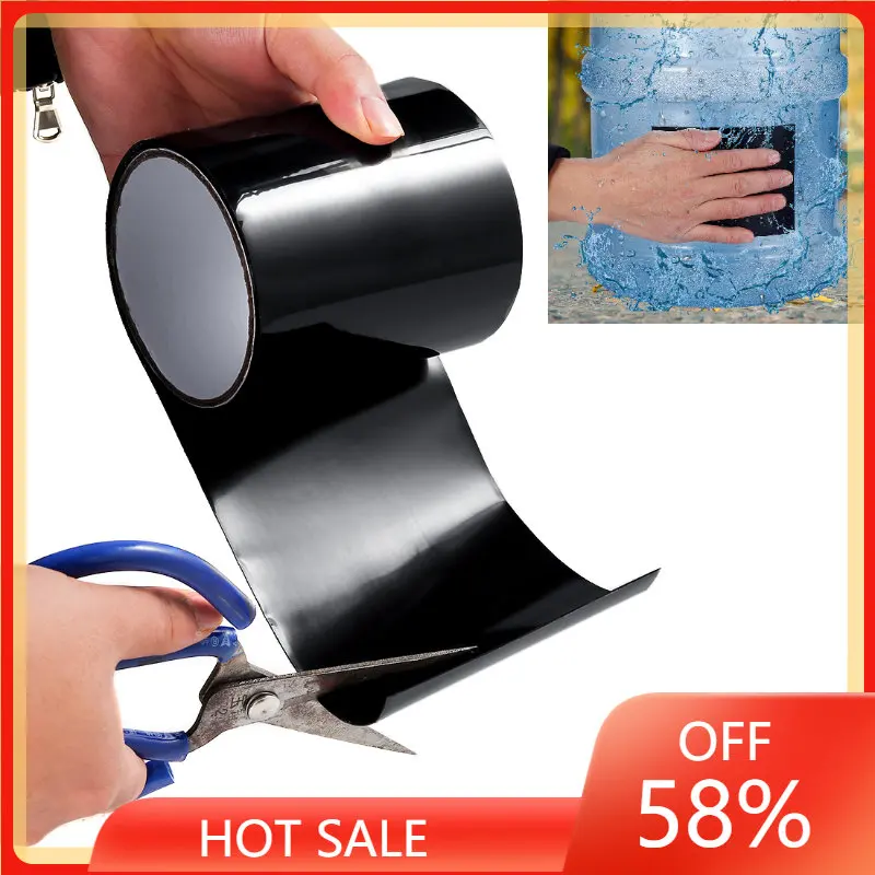 

Super Strong Fiber Waterproof Tape Stop Leaks Seal Repair Tape Performance Self Fix Tape Fiberfix Adhesive duct tape