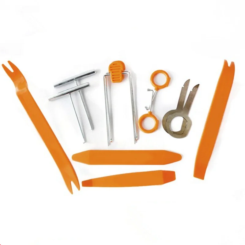 

12 шт., инструмент для снятия радио панели дверных зажимов для Lexus RX300 RX330 RX350 IS250 LX570 is200 is300 ls400 CT DS LX LS IS ES RX GS