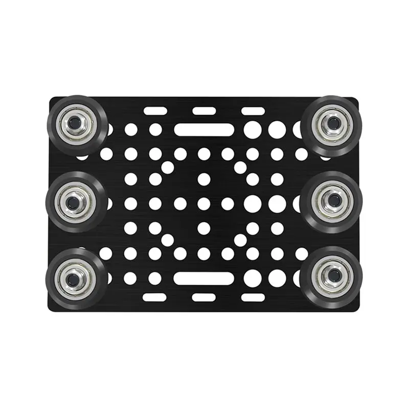 Фото Комплект платформы NDIN-4X V-Slot 20-80 мм с V-образными колесами из POM для профилей, детали для станков с ЧПУ, запчасти для 3D-принтеров №5