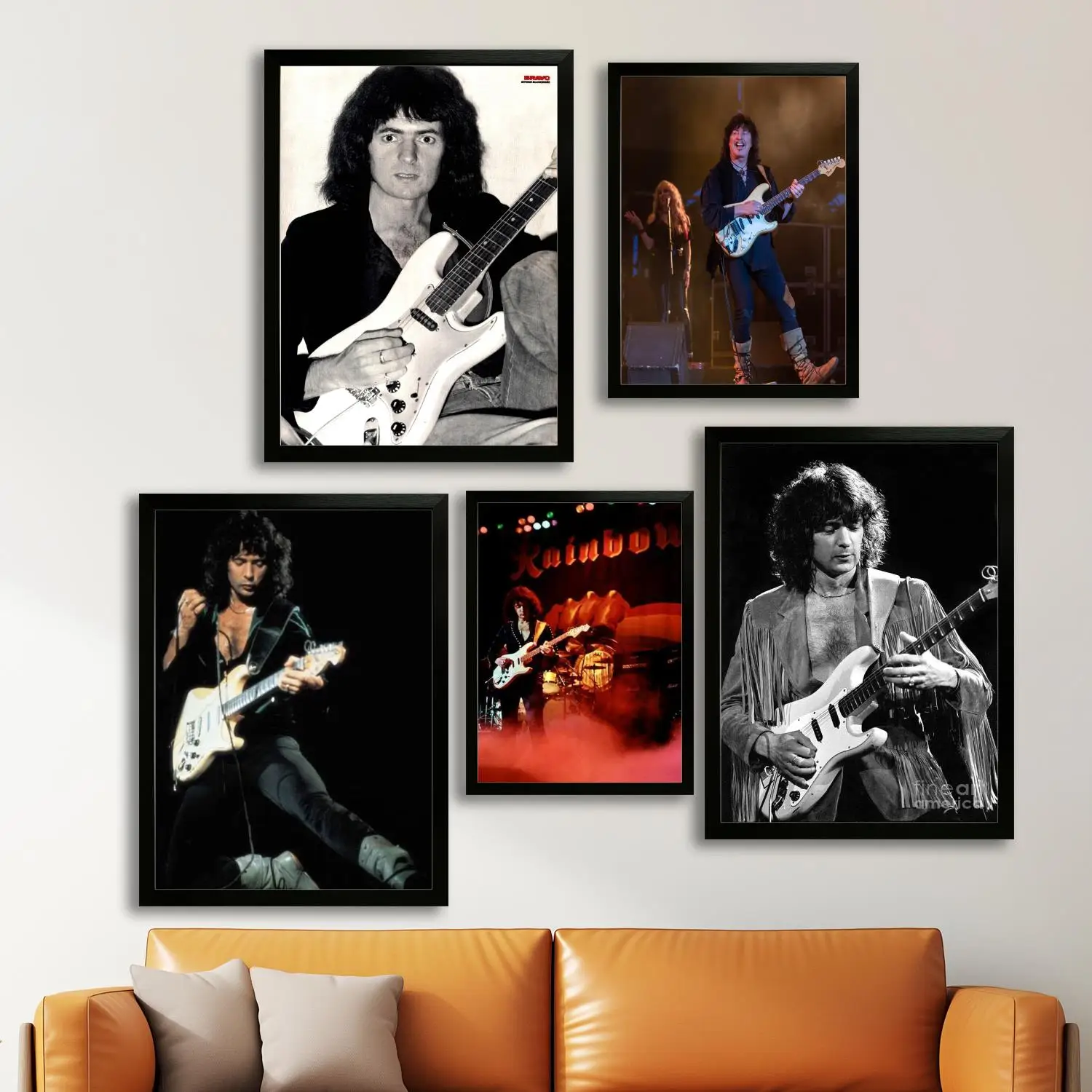Художественный постер на холсте Ritchie Blackmore настенная художественная картина с