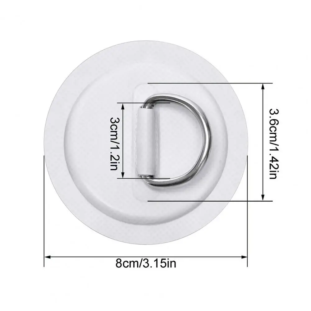 4 шт. D-образные накладки для надувных лодок Каяка