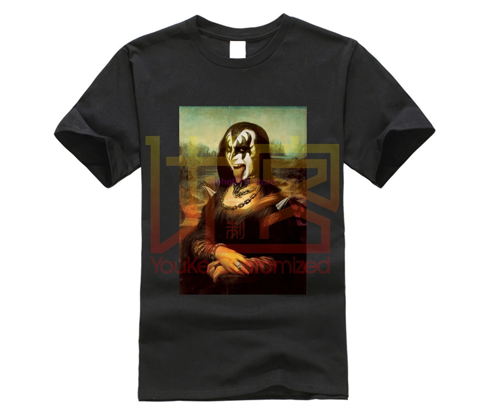 

Футболка с надписью «Mona Lisa»