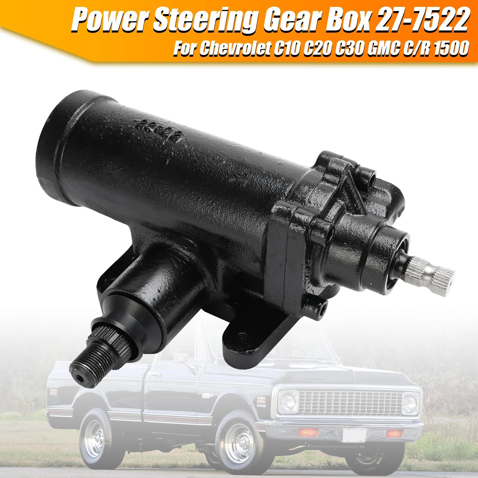 

Коробка рулевого механизма Artudatech 27-7522 для Chevy C10 C20 C30 1980-1986 GMC R2500 87-89, автомобильные аксессуары