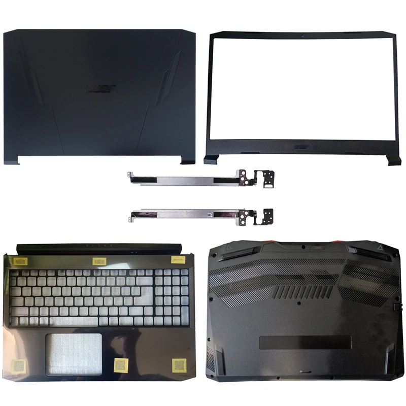 

New portable LCD back cover/front bezel/palmrest/lower case black upper case for acer nitro 5 AN515-54 AN515-55 AN515-56
