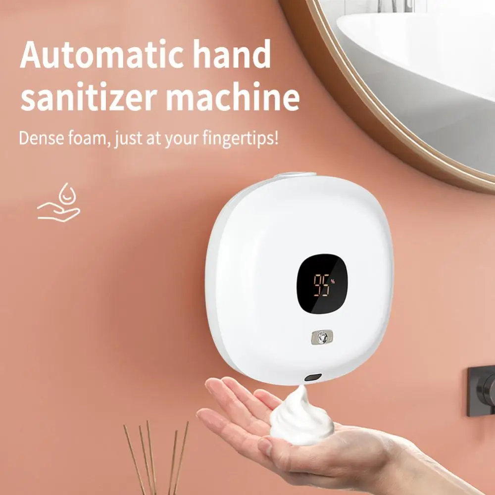 

Automatic Foam Soap Dispensers Smart Washing Hand Machine With USB Charging For Bathroom High Quality Automatic Sensor